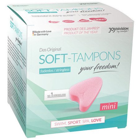 TAMPONES SUAVES JOYDIVISION - TAMPONES SUAVES ORIGINALES MINI 3 UDS