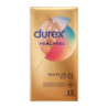 DUREX - PRESERVATIVOS DE SENSIBILIDAD REAL SIN LÁTEX - 12 UNIDADES