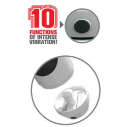 EXTREME TOYZ - VIBRADOR MASTURBADOR VAGINAL DE AGARRE MEGA PIPEDREAM