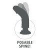 KING COCK - PENE VIBRADOR DE 17,78 CM