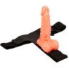BAILE - ARNÉS CON PENE REALISTA Y BRAGUITAS AJUSTABLES ULTRA APASIONADAS DE 15,5 CM