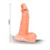 BAILE - ARNÉS CON PENE REALISTA Y BRAGUITAS AJUSTABLES ULTRA APASIONADAS DE 15,5 CM