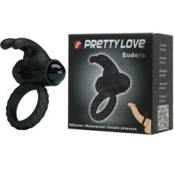 PRETTY LOVE - ANILLO VIBRATORIO EUDORA CON ESTIMULADOR