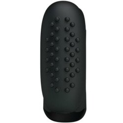 AMOR BONITO - DEDAL DE VIBRACIÓN NEGRO PARA ADULTOS DE FLIRTACIÓN