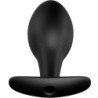 PRETTY LOVE - TAPON ANAL DE SILICONA CON ANCLAJE, 12 MODOS DE VIBRACIÓN, NEGRO