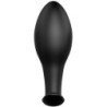 PRETTY LOVE - TAPÓN ANAL DE SILICONA CON ANCLA DE 8,5 CM NEGRO