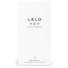 LELO - CAJA DE PRESERVATIVOS HEXAGONALES, 12 UNIDADES