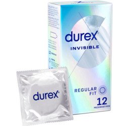 DUREX - PRESERVATIVOS ULTRA FINOS INVISIBLES 12 UNIDADES