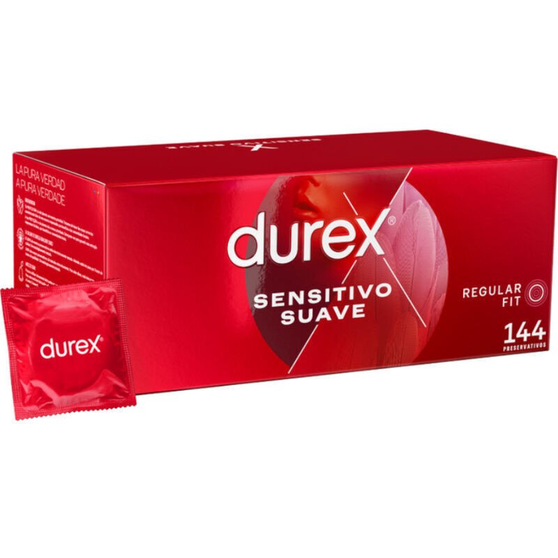 DUREX - PRESERVATIVOS PARA PERSONAS SENSIBLES 144 UNIDADES