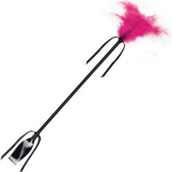 JUEGO SECRETO - LÁTIGO Y PLUMA NEGRO Y FUCSIA
