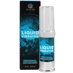 SECRETPLAY - VIBRADOR LÍQUIDO UNISEX ESTIMULADOR 15 ML