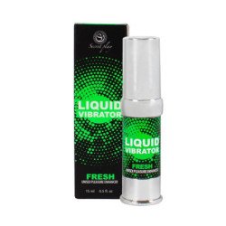 SECRETPLAY - VIBRADOR ESTIMULADOR Y INTENSIFICADOR DE PLACER DE LÍQUIDO FRESCO 15 ML