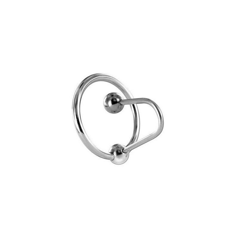 ANILLO DE METAL DURO CON TAPÓN