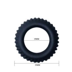BAILE - ANILLO PARA CUELLO TITAN NEGRO 1,9 CM