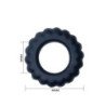 BAILE - ANILLO PARA CUELLO TITAN NEGRO 2 CM