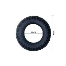 BAILE - ANILLO PARA EL CUELLO TITAN NEGRO VERDE 2 CM