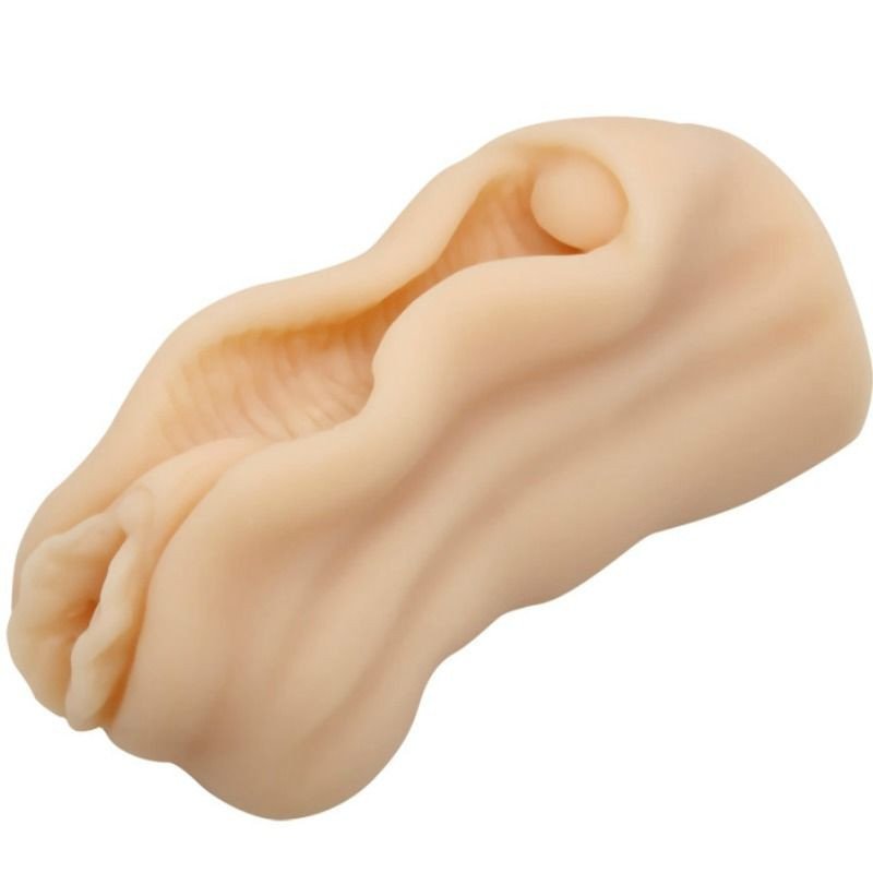 BAILE - MINI MASTURBADOR MASCULINO CON DISEÑO DE LABIOS VAGINALES