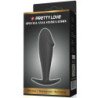 PRETTY LOVE - TAPÓN ANAL DE SILICONA CON FORMA DE PENE NEGRO