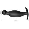 PRETTY LOVE - PLUG ANAL SILICONA 11.7 CM NEGRO