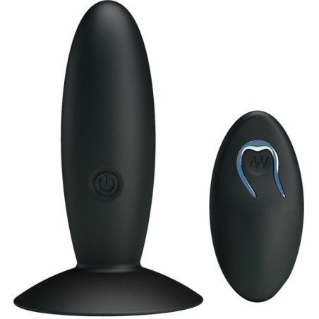 PRETTY LOVE - TAPÓN ANAL RECARGABLE CON VIBRACIÓN Y CONTROL