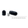 PRETTY LOVE - ANILLO VIBRADOR DEDAL NEGRO