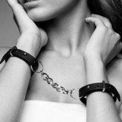 JOYERÍA - ESPOSAS LABERINTAS INDISCRETAS, PULSERAS NEGRAS