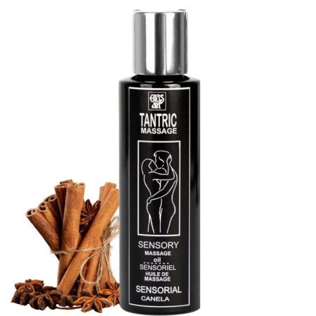 EROS-ART - ACEITE NATURAL DE MASAJE TÁNTRICO CON CANELA AFRODISÍACA 100 ML