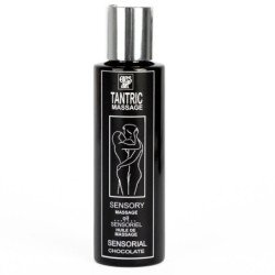 EROS-ART - ACEITE DE MASAJE TÁNTRICO NATURAL Y AFRODISÍACO DE CHOCOLATE 100 ML
