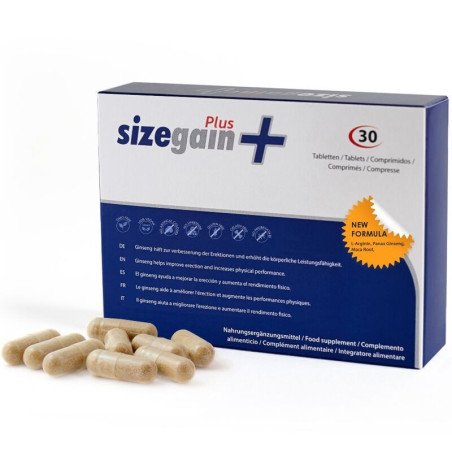 500 COSMÉTICOS - PASTILLAS SIZEGAIN PLUS PARA AGRANDAR EL PENE