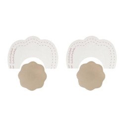 BYE-BRA - AUMENTO DE PECHO + PROTECTORES DE PEZONES COPA DE SEDA D/F