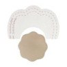 BYE-BRA - AUMENTO DE PECHO + PROTECTORES DE PEZONES COPA DE SEDA D/F