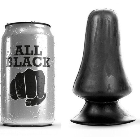 TOTALMENTE NEGRO - TAPÓN ANAL DE 12 CM