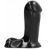 ALL BLACK - DILDO REALISTICO 14 CM