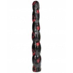 TODO NEGRO - DILDO ANAL DE 32 CM