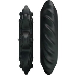 BAILE - KIT DE 2 ANILLOS DE SILICONA FLORALES