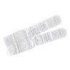 BYE-BRA - EXTENSORES DE CONTORNO FLEXIBLES 2 GANCHOS 3 UNIDADES