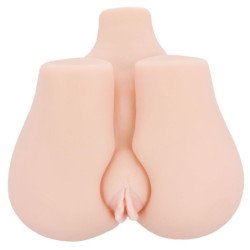 CRAZY BULL - VAGINA Y ANO REALISTAS CON VIBRACIÓN POSICIÓN 3