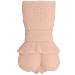 CRAZY BULL - MASTURBADOR VAGINAL DE PIEL DE AGUA CON VIBRADORES