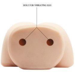 CRAZY BULL - VAGINA Y ANO REALISTAS CON VIBRACIÓN POSICIÓN 4