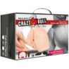 CRAZY BULL - VAGINA Y ANO REALISTAS CON VIBRACIÓN POSICIÓN 4