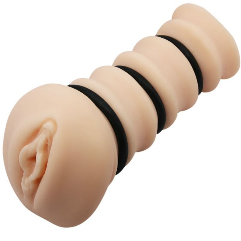 TORO LOCO - MASTURBADOR CON ANILLOS VAGINALES MODELO 2