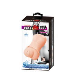 TORO LOCO - MASTURBADOR DE VAGINA CON CUERO DE AGUA MODELO 2