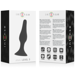 INTENSO - NIVEL ANAL 3 12,5 CM NEGRO