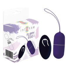 INTENSO - HUEVO VIBRATORIO FLIPPY I CON CONTROL REMOTO MORADO