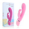 INTENSO - VIBRADOR OSCILANTE SUSY DE SILICONA ROSA CONEJO