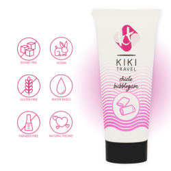 KIKÍ TRAVEL - LUBRICANTE CON SABOR A CHICLE 50 ML