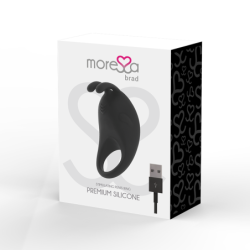 MORESSA - BRAD RECARGABLE DE SILICONA PREMIUM NEGRO