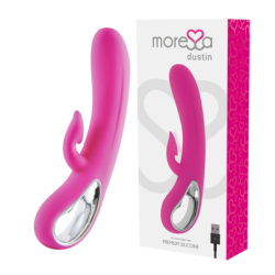 MORESSA - DUSTIN SUCCIÓN CLITORAL Y POTENTE VIBRACIÓN SILICONA PREMIUM RECARGABLE