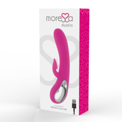 MORESSA - DUSTIN SUCCIÓN CLITORAL Y POTENTE VIBRACIÓN SILICONA PREMIUM RECARGABLE