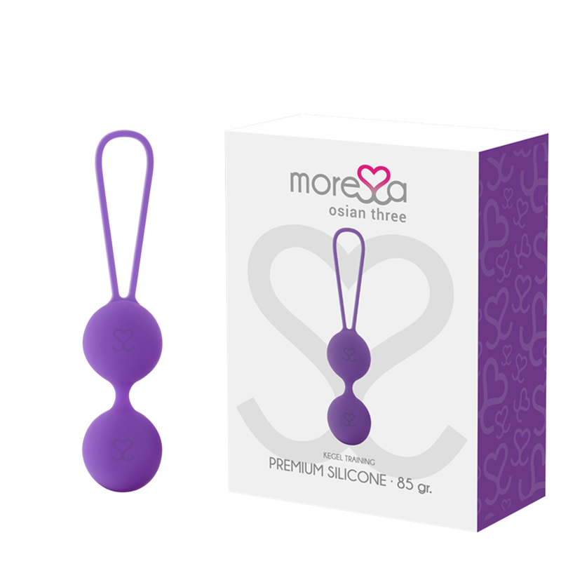 MORESSA - OSIAN THREE SILICONA LILA PREMIUM